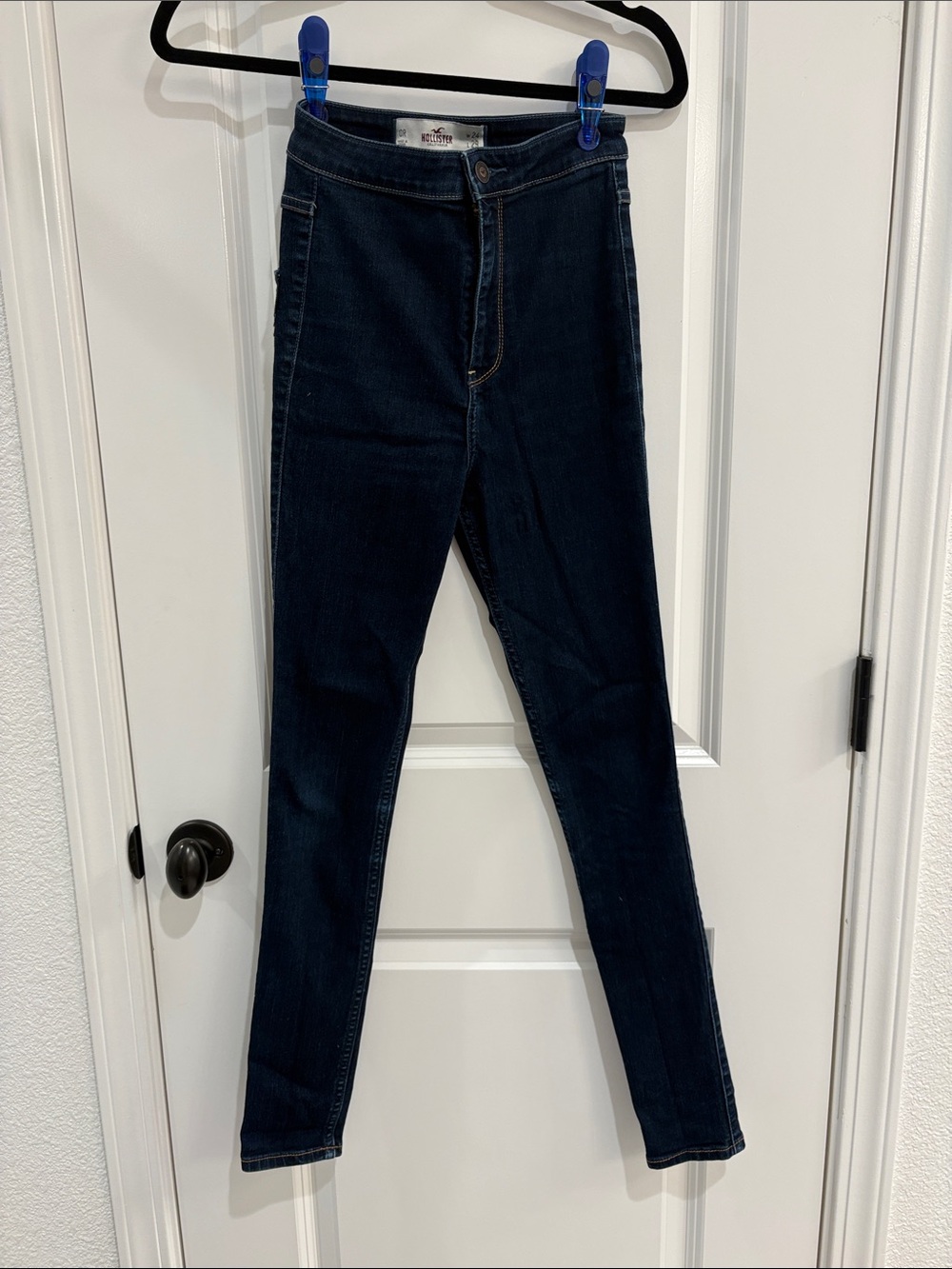 Hollister Dark Indigo Skinny Jeans